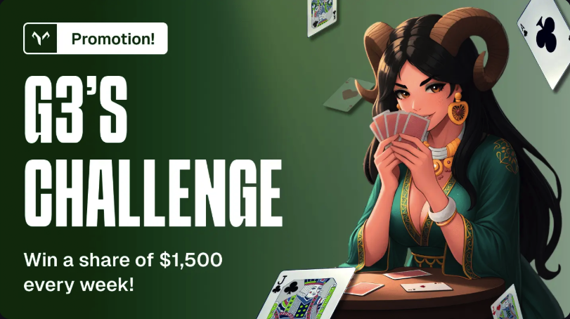 G3's Challenge Goated Casino